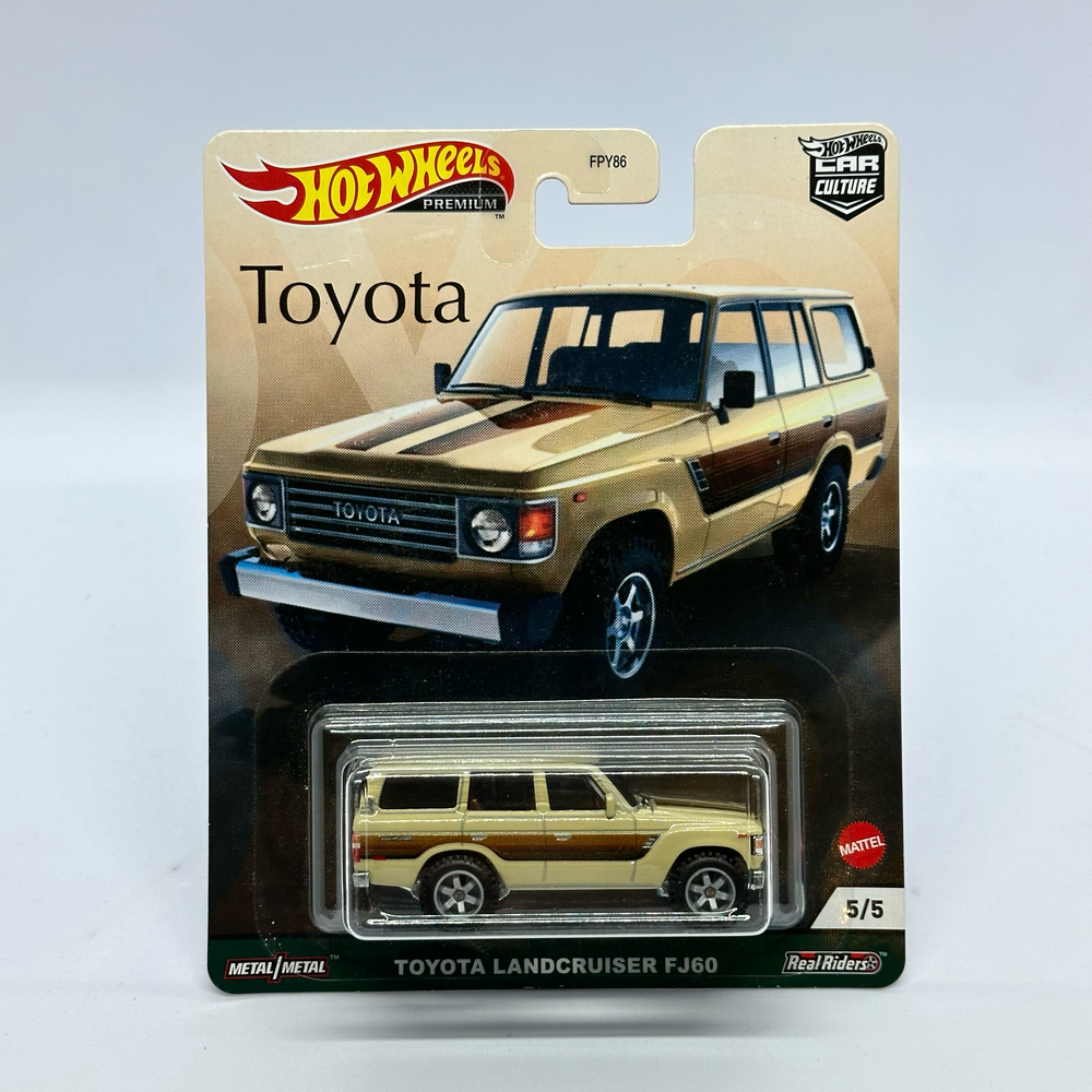 Hot Wheels Premium Toyota - Toyota LandCruiser FJ60