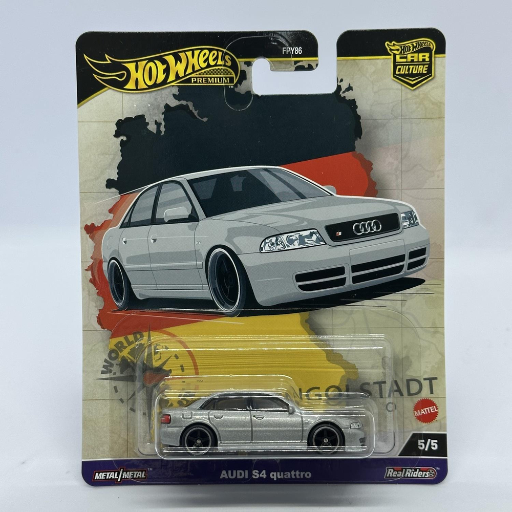 Hot Wheels Premium World Tour - Audi S4 quattro 