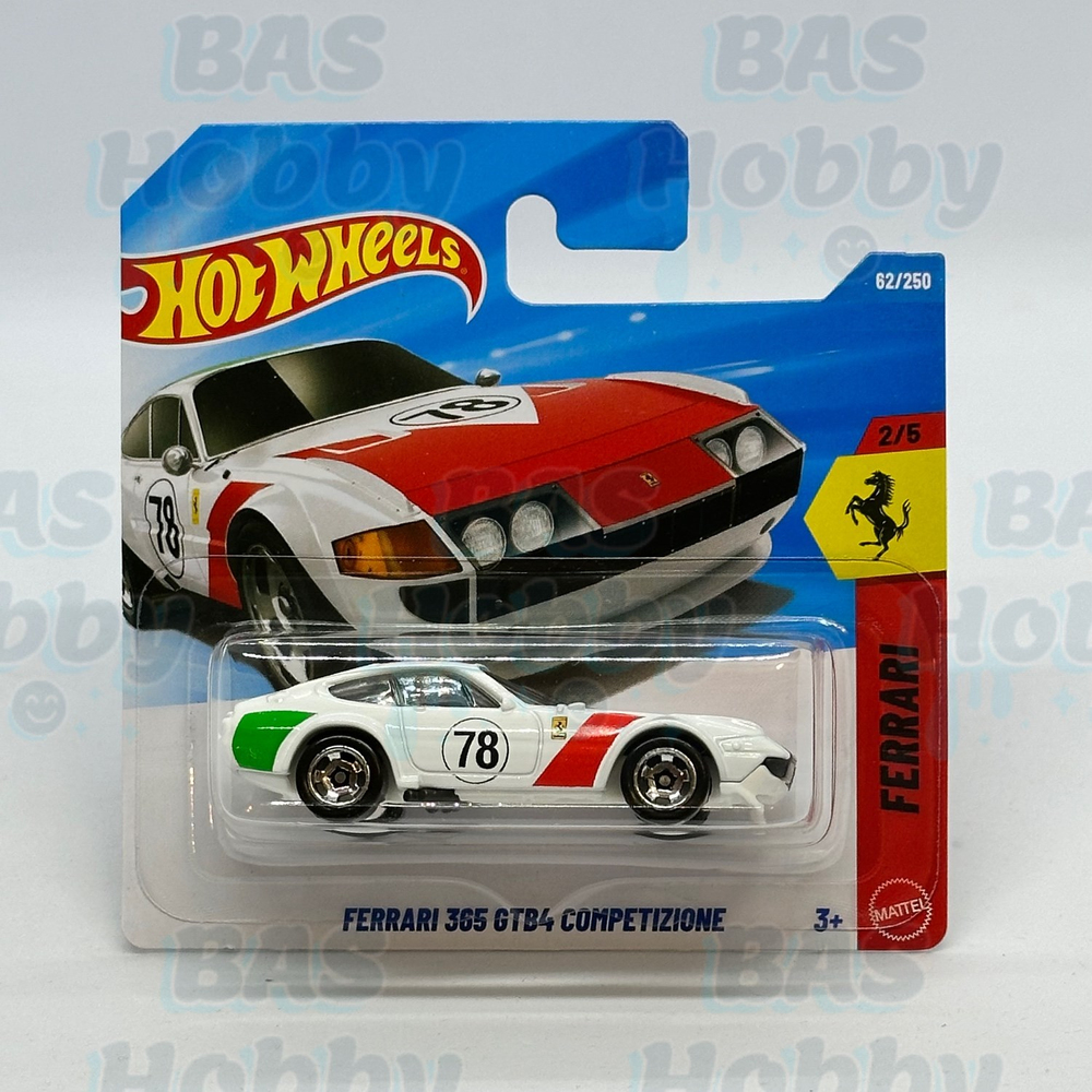 Hot Wheels Regular Ferrari - Ferrrai 365 GTB4 Competizione 