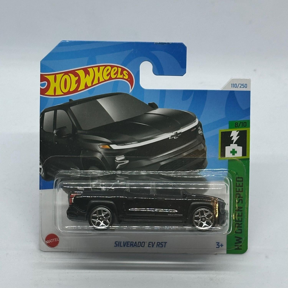Hot Wheels Regular Green Speed - Silverado EV RST 