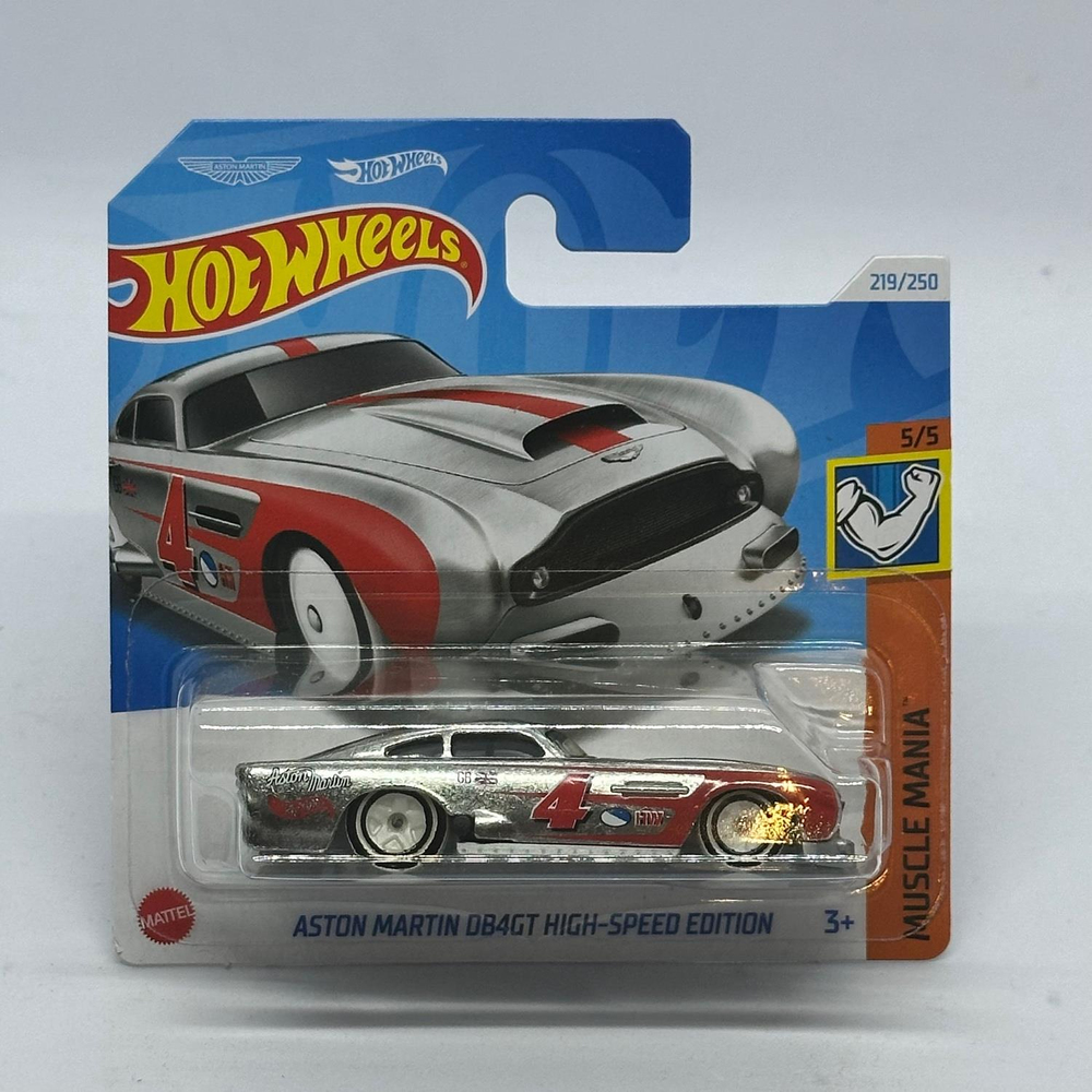 Hot Wheels Regular Muscle Mania - Aston Martin DB4GT High-Speed Edition 