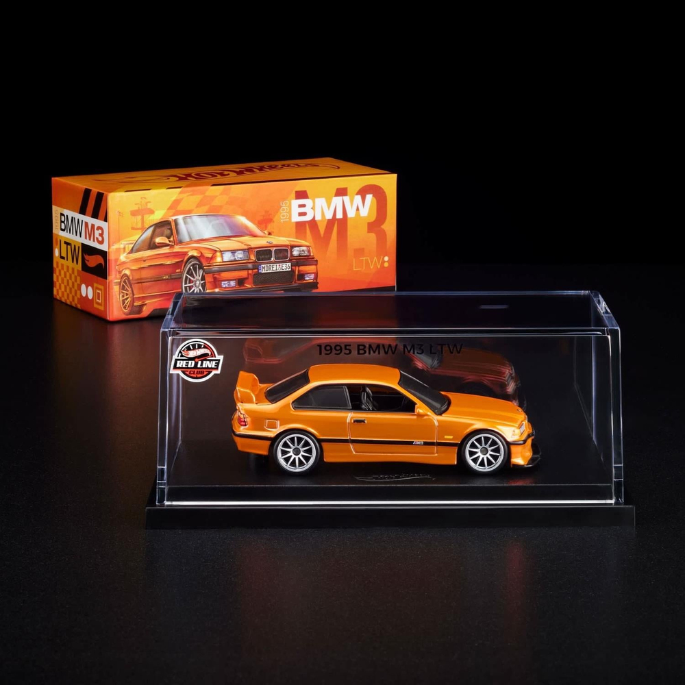 Hot Wheels RLC Exclusive 1995 BMW M3 LTW Orange 