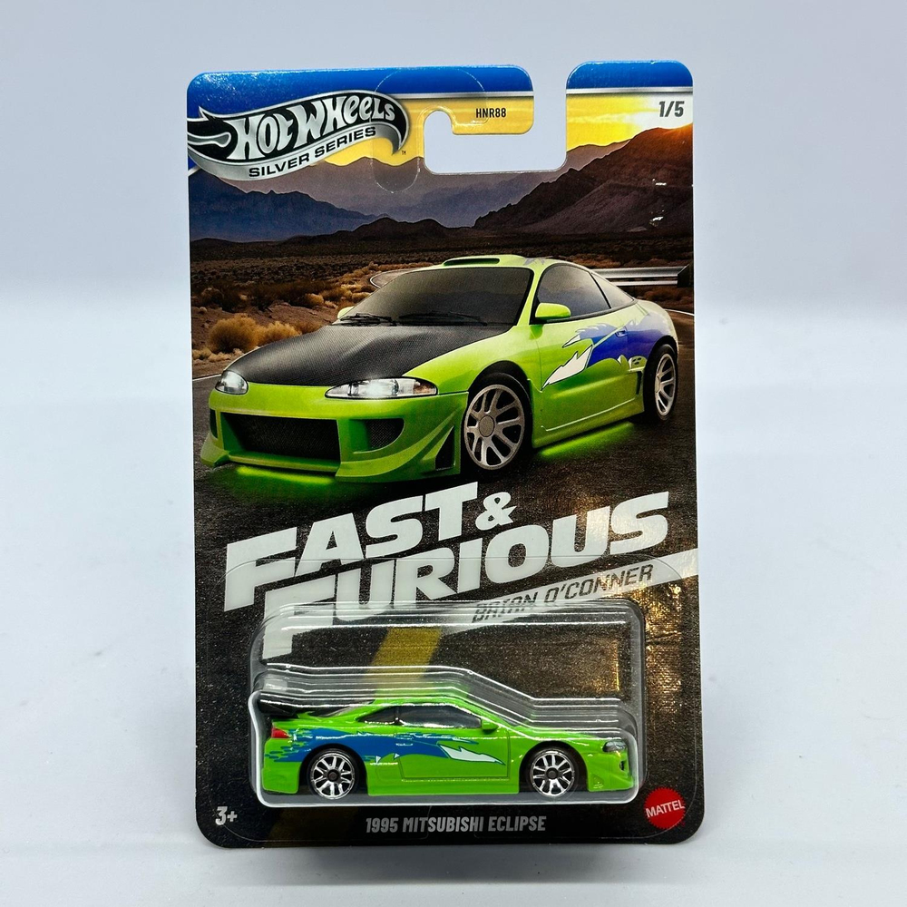 Hot Wheels Uzun Kart Tekli Fast&Furious - 1995 Mitsubishi Eclipse