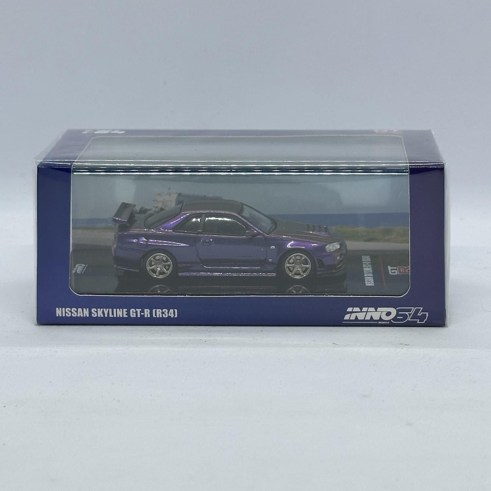 INNO64 - 1/64 Nissan Skyline GT-R R34 Midnight Purple