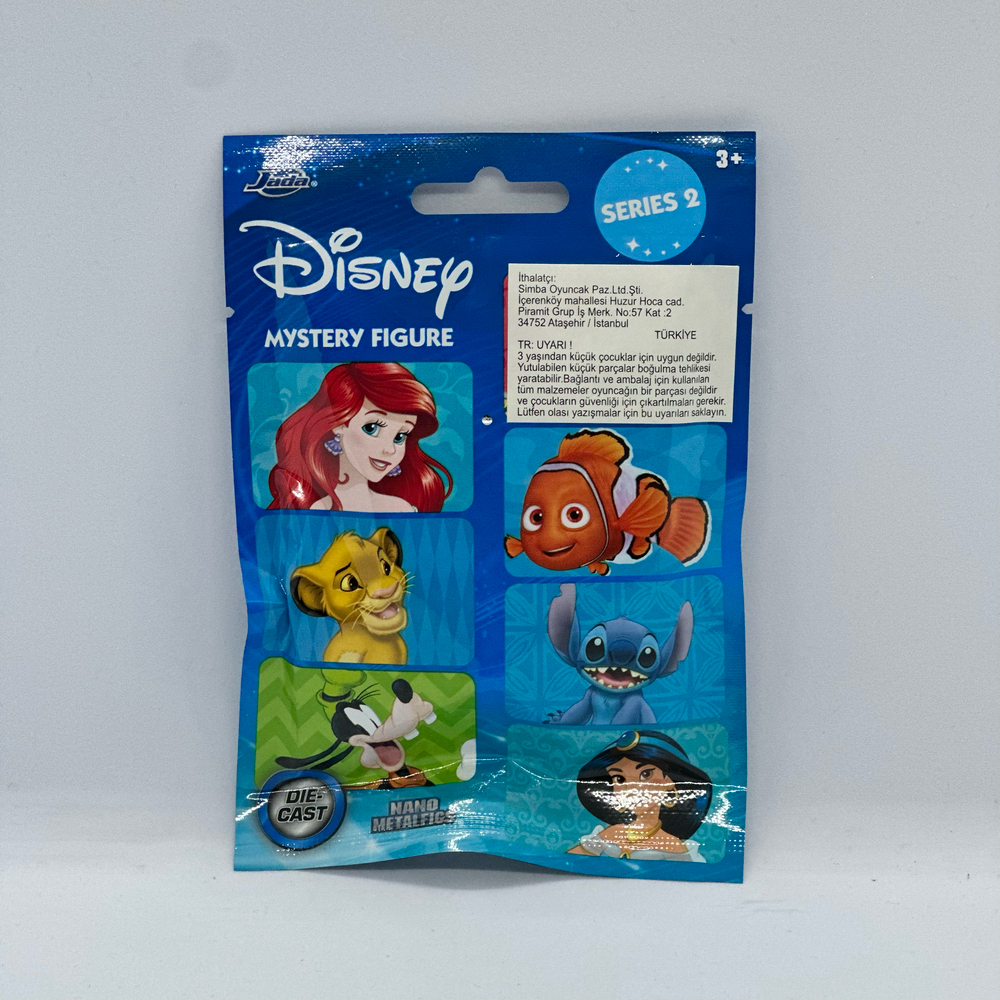 Jada Metal Nano Figür Gizemli Sürpriz Paket - Disney Series 2