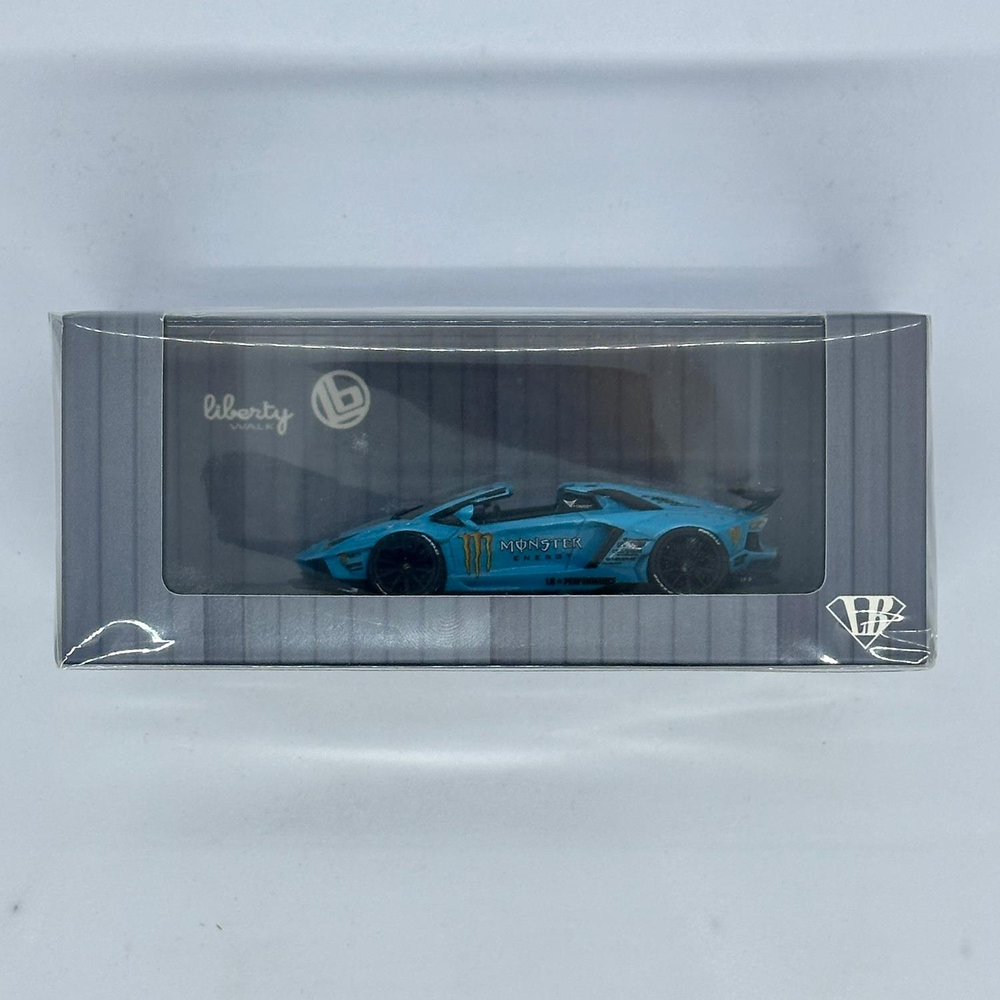 Liberty Walk LB Works Lamborghini Avendator LP 700/4 Roadster Baby Blue 