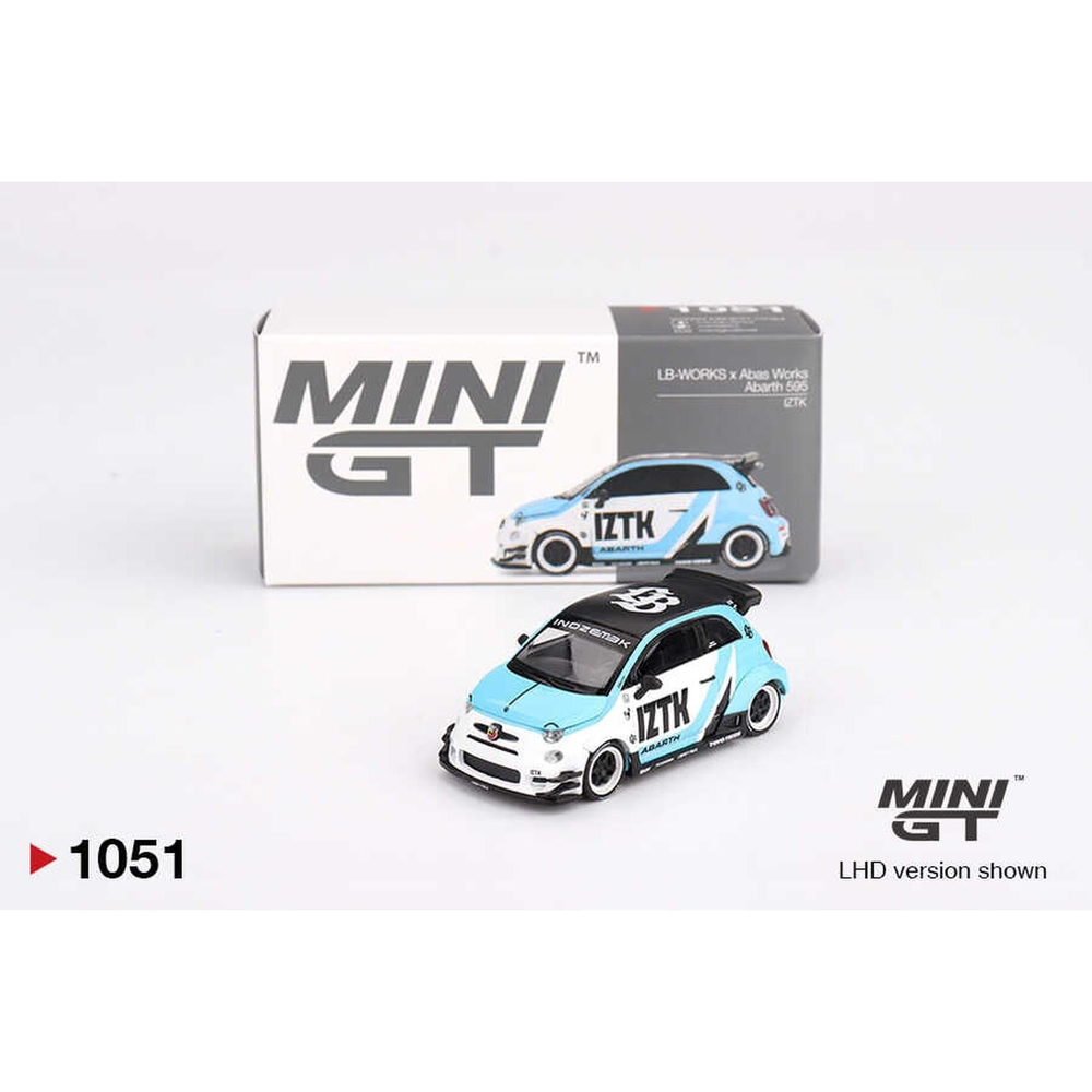 Mini GT 1/64 Abarth 595 LB-WORKS x Abas Works IZTK MGT01051