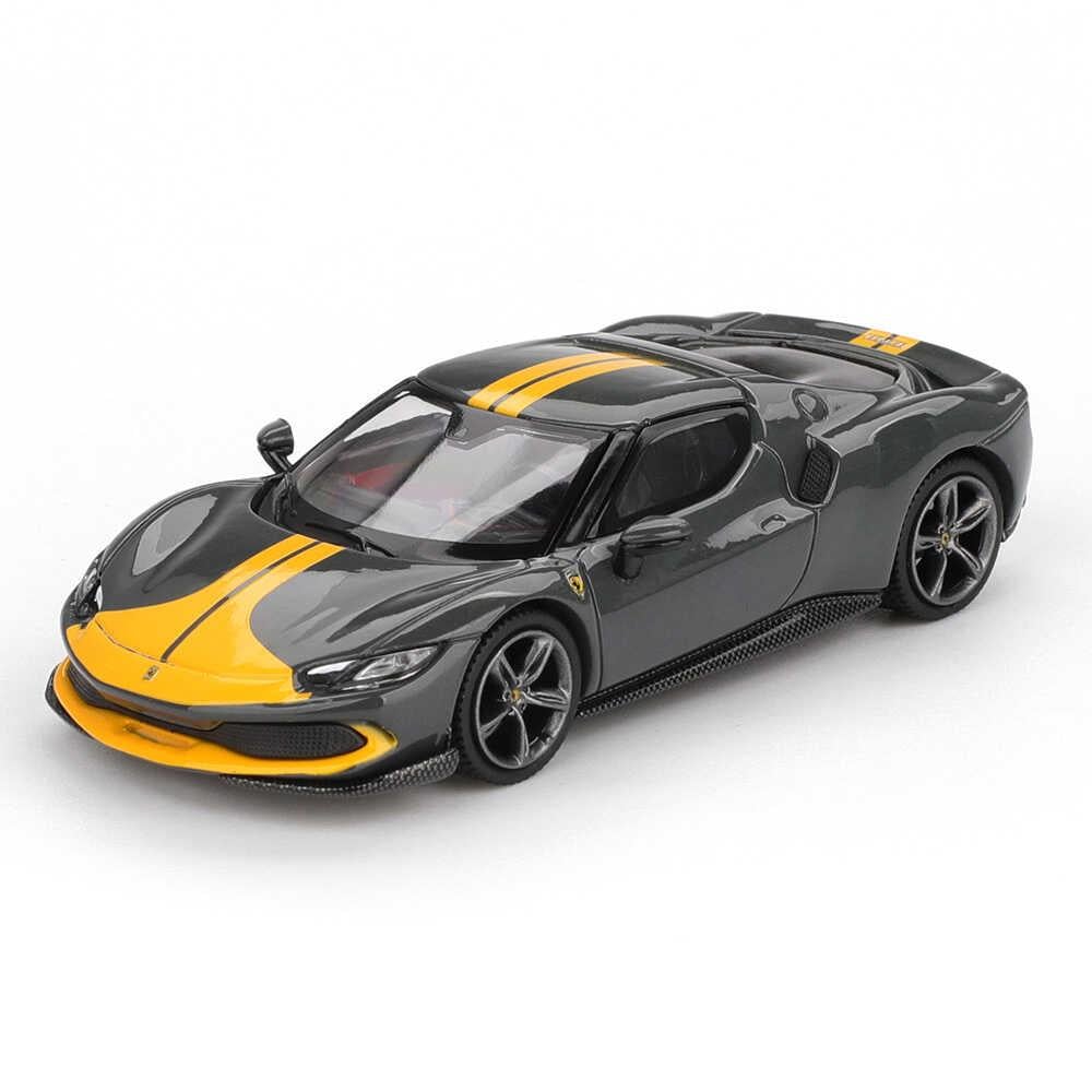 Mini GT 1/64 BBR Ferrari 296 GTB Assetto Fiorano Grigio Scuro BBRFER64007