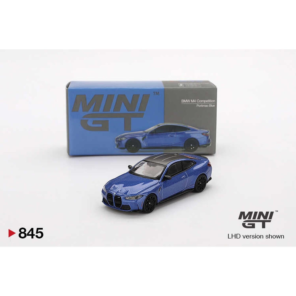 Mini GT 1/64 BMW M4 Competition (G82) Portimao Blue MGT00845