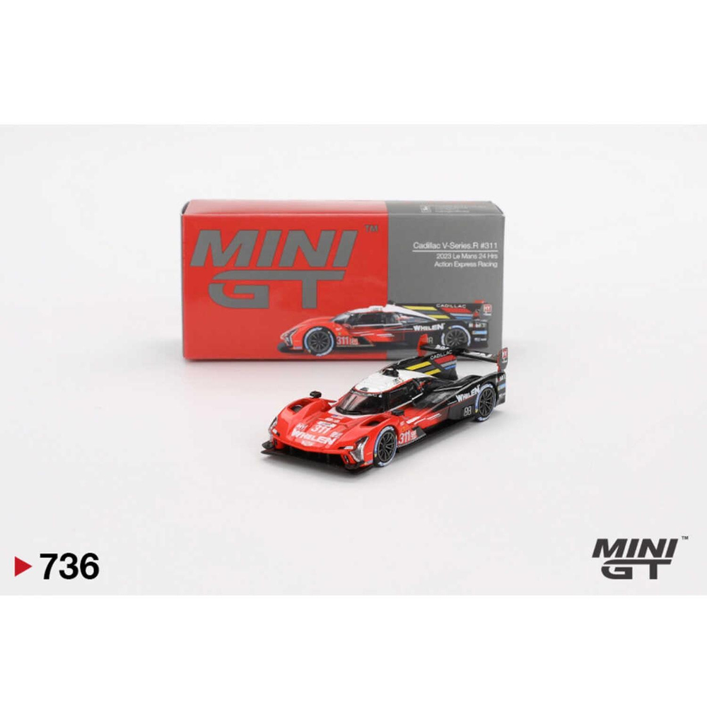 Mini GT 1/64 Cadillac V-Series.R #311 Action Express Racing 2023 Le Mans 24 Hrs MGT00736