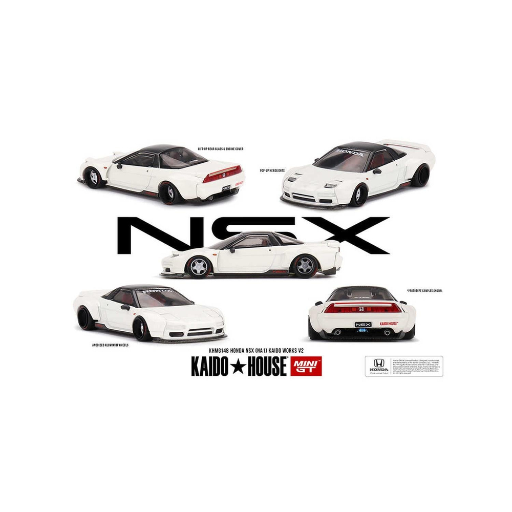 Mini GT 1/64 KaidoHouse Honda NSX (NA1) Kaido WORKS V2 KHMG148