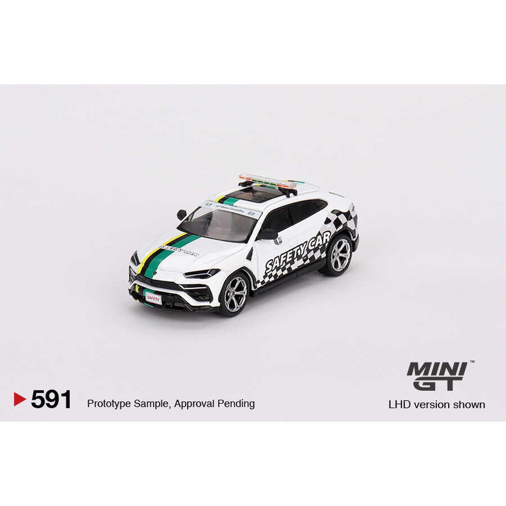 Mini GT 1/64 Lamborghini Urus 2022 Macau GP Official Safety Car MGT00591