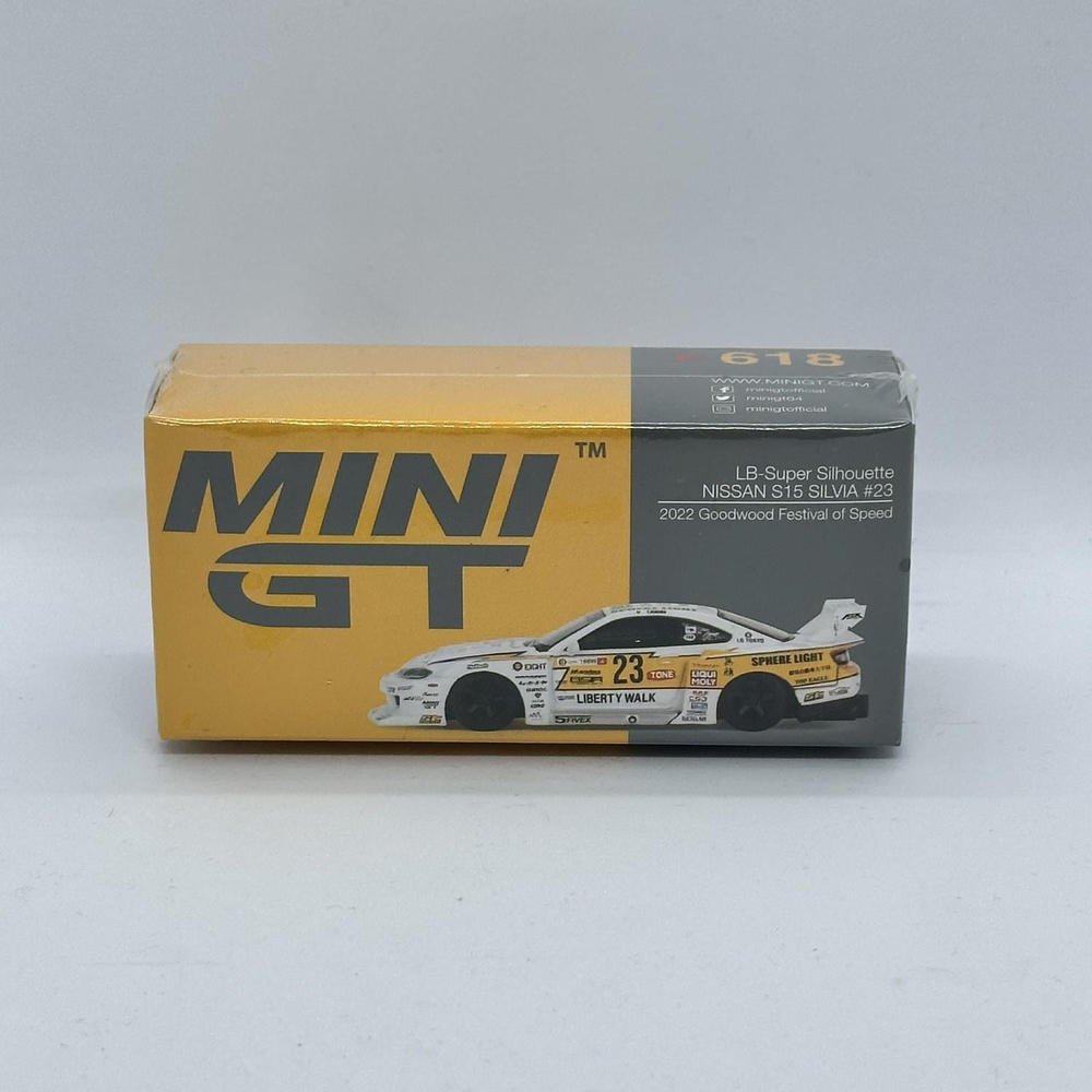 Mini GT 1/64 Nissan LB-Super Silhouette S15 SILVIA #23 2022 Goodwood Festival of Speed MGT00618