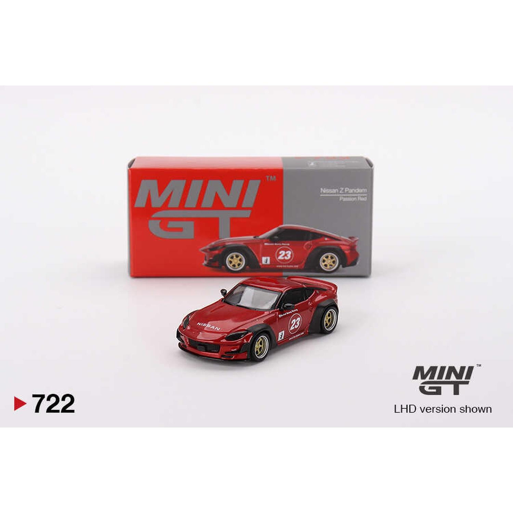 Mini GT 1/64 Nissan Z Pandem Passion Red MGT00722