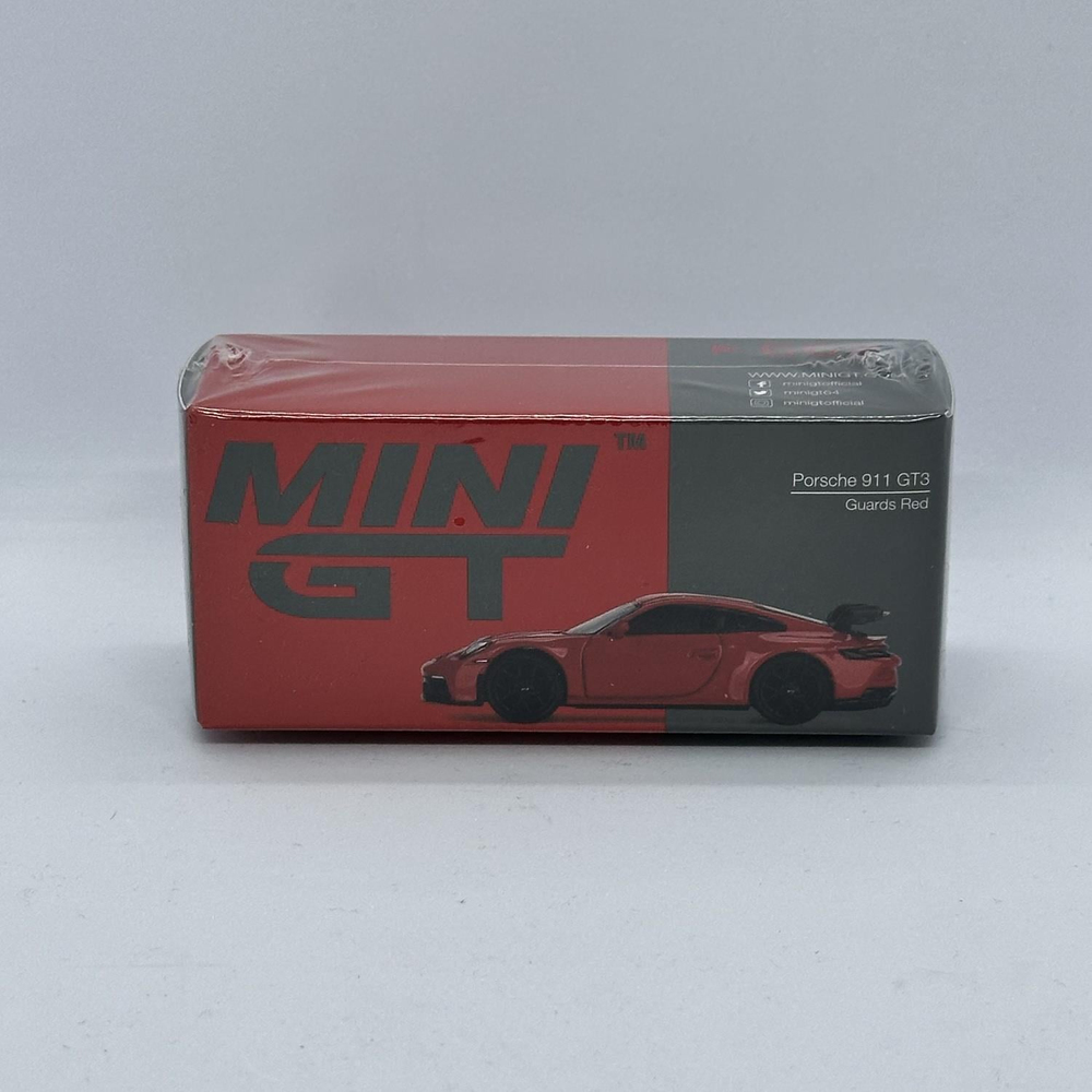 Mini GT 1/64 Porsche 911 (992) GT3 Guards Red MGT00662