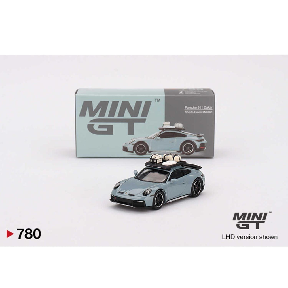 Mini GT 1/64 Porsche 911 Dakar Shade Green Metallic MGT00780