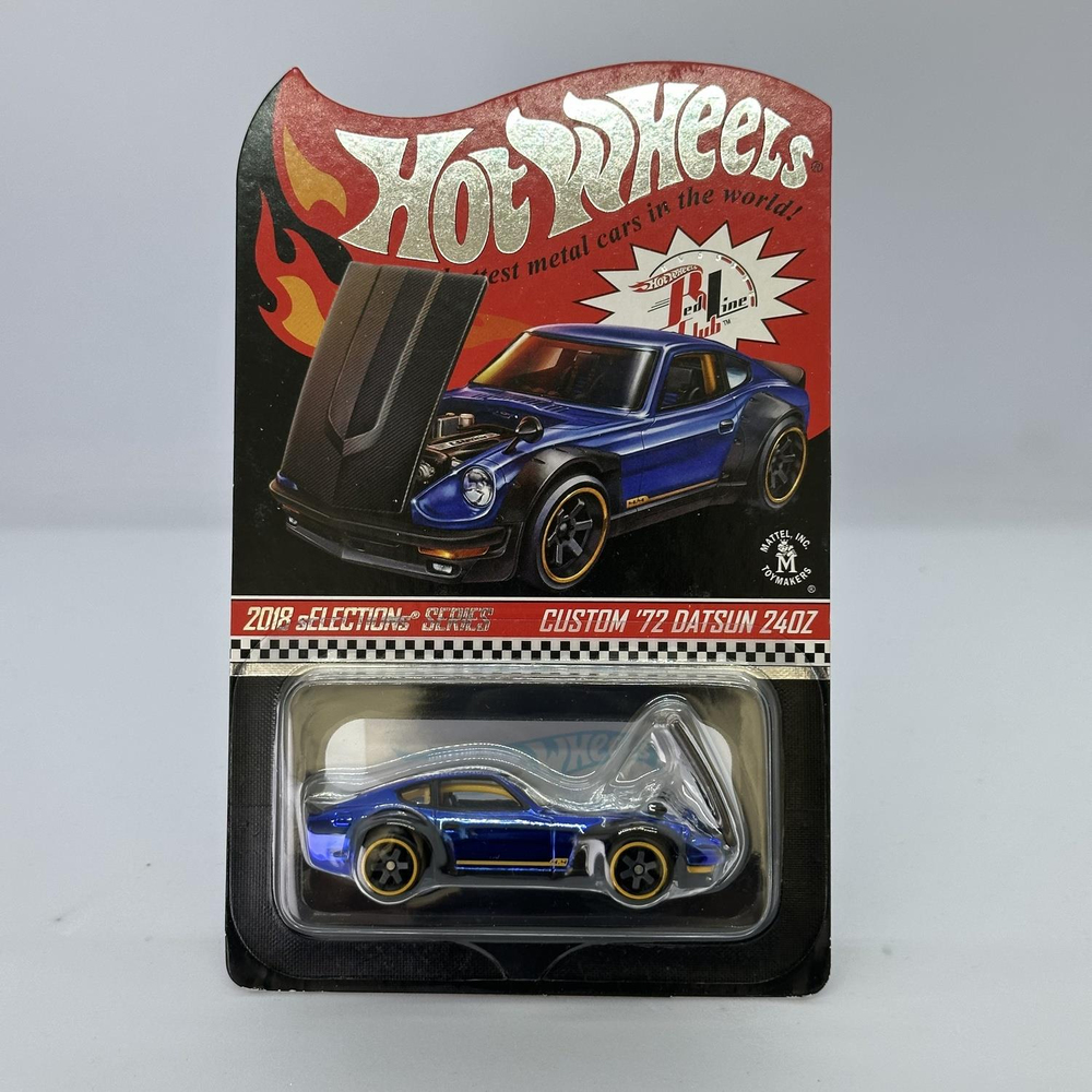 RLC Selections Hot Wheels Custom '72 Datsun 240Z Blue