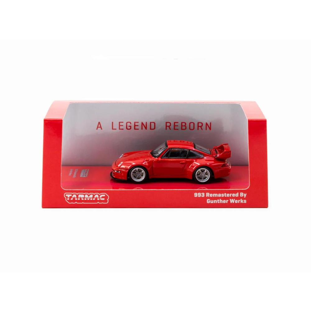 Tarmac Works 1/64 993 Remastered By Gunther Werks Red - ROAD64