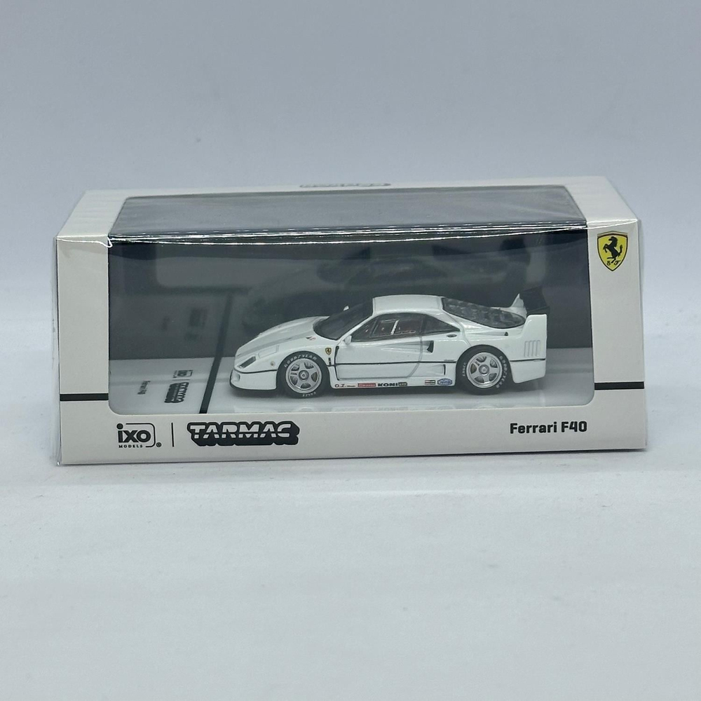 Tarmac Works 1/64 Ferrari F40 White T64R-076-WH