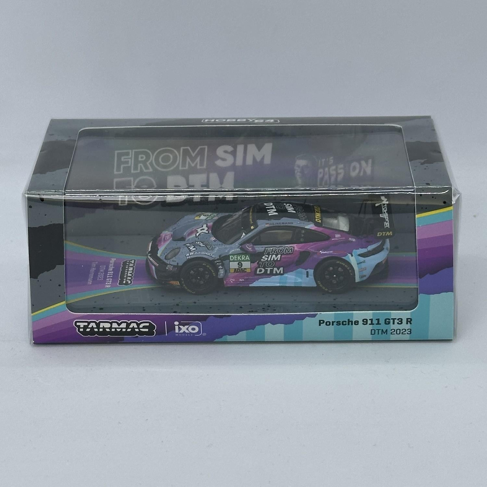 Tarmac Works 1/64 Porsche 911 GT3 R DTM 2023 #9 - HOBBY64