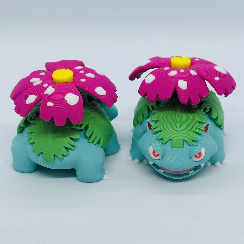 Venusaur 3D Pokemon Figür