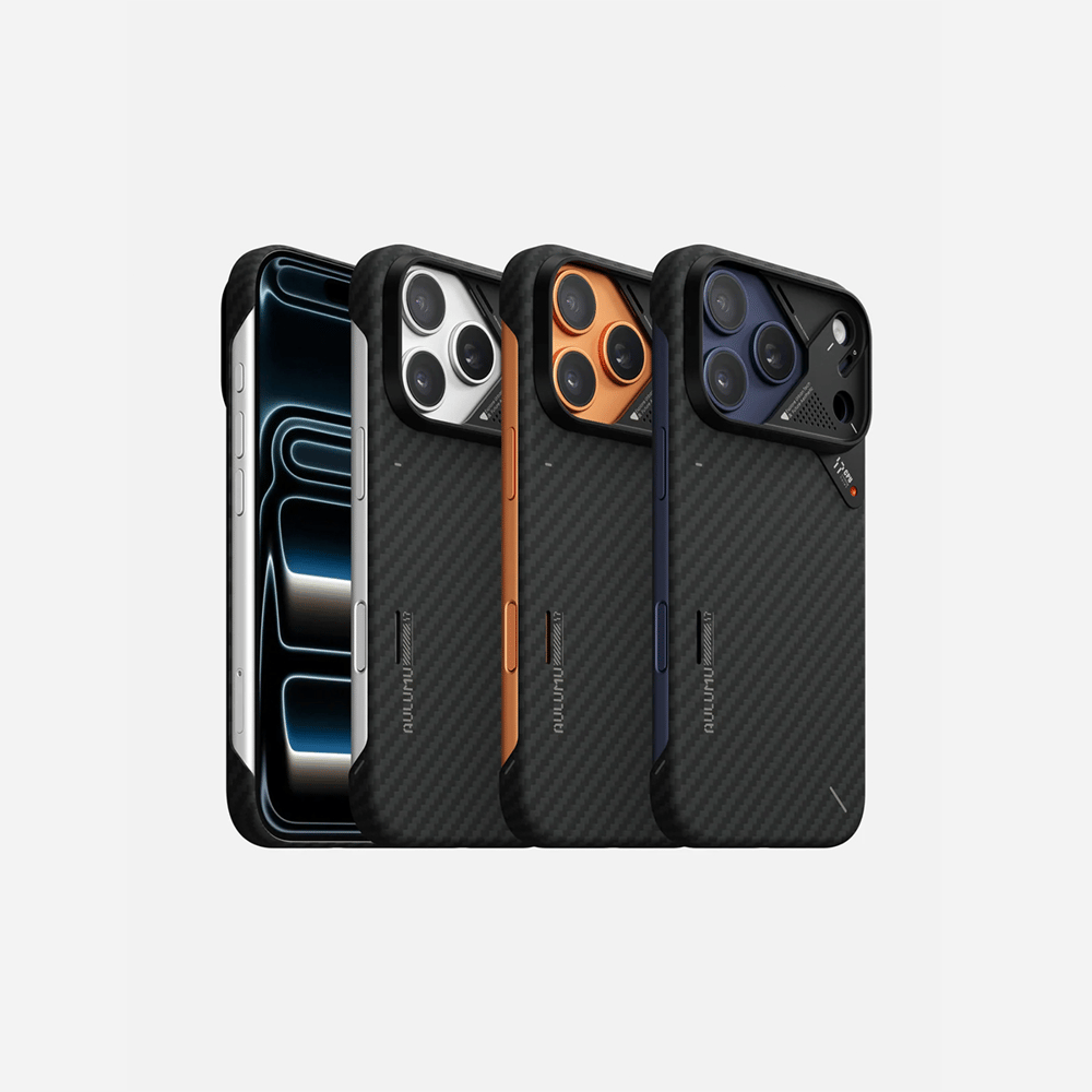 AULUMU iPhone 17 Pro Uyumlu MagSafe Özellikli A17 Aramid Fiber Kılıf