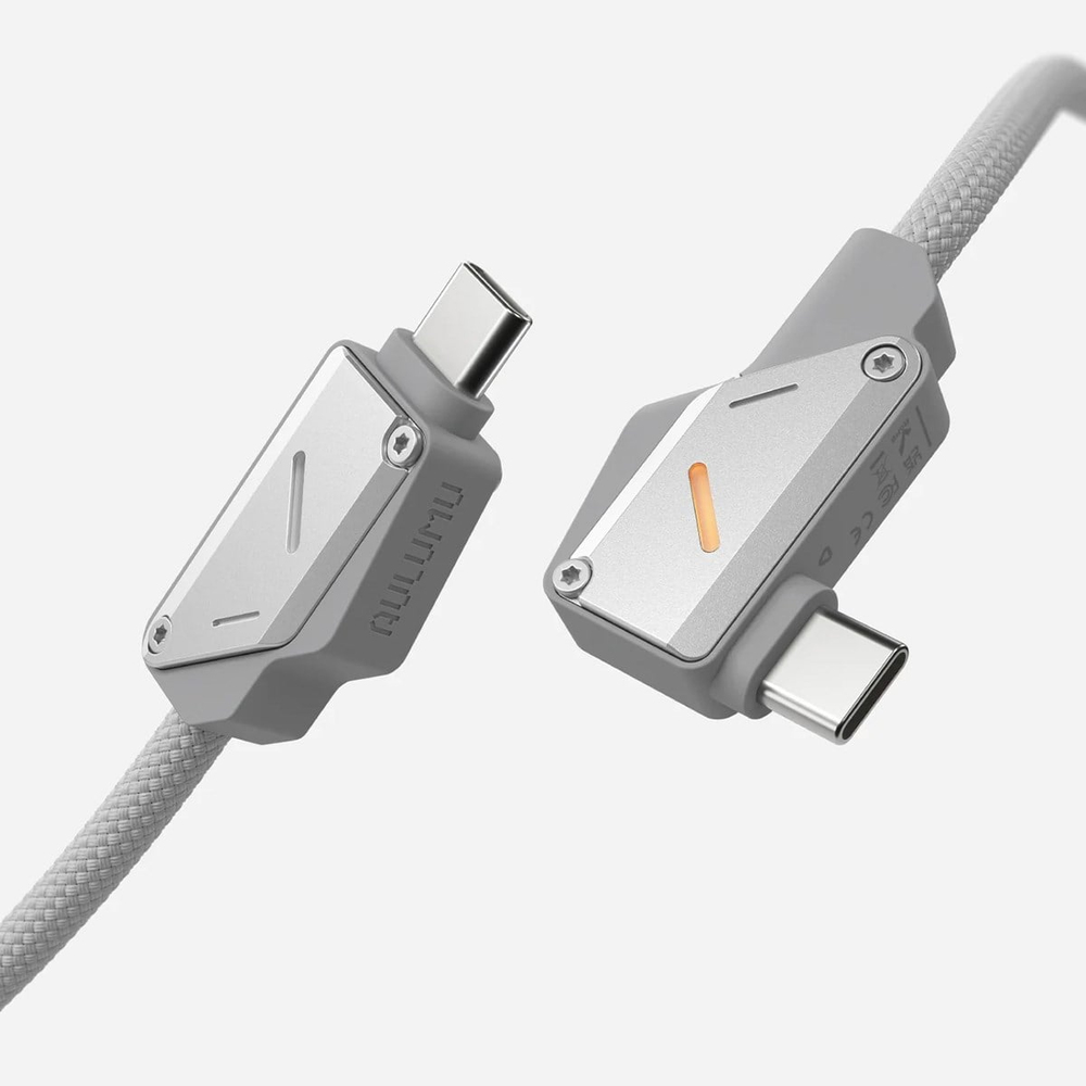 AULUMU M07 1.2M Sağlam Alüminyum 240W Yüksek Hızlı Şarj ve Veri USB-C Kablosu