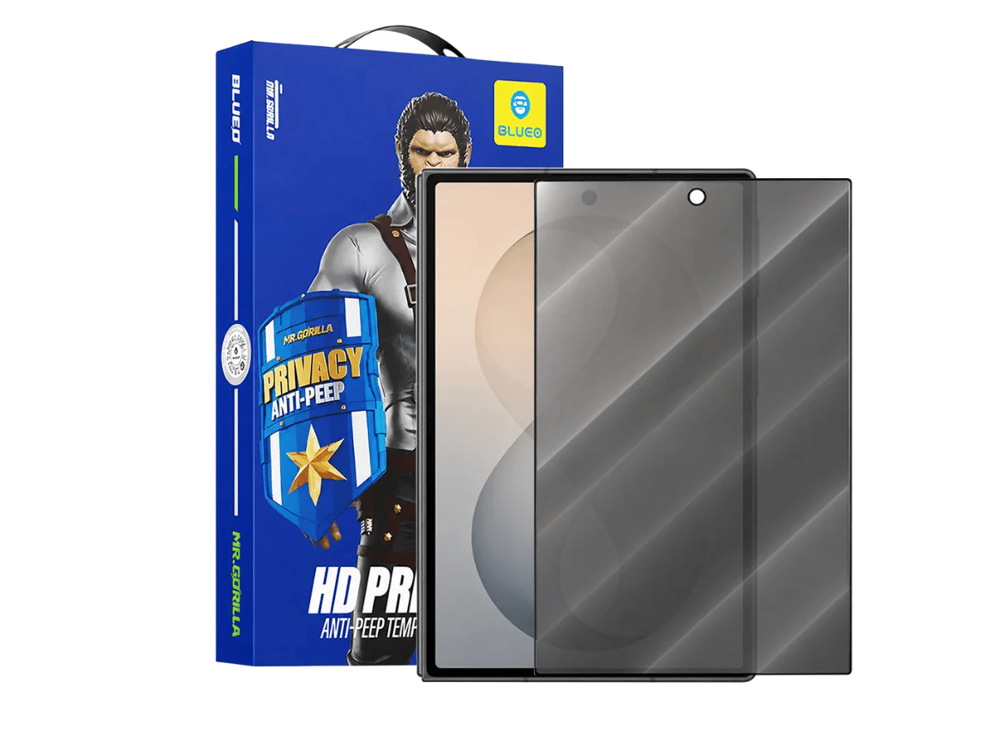 BLUEO Samsung Galaxy Z Fold 7 Fold 8 Ultra Uyumlu Full Cover Anti-Peep Glass