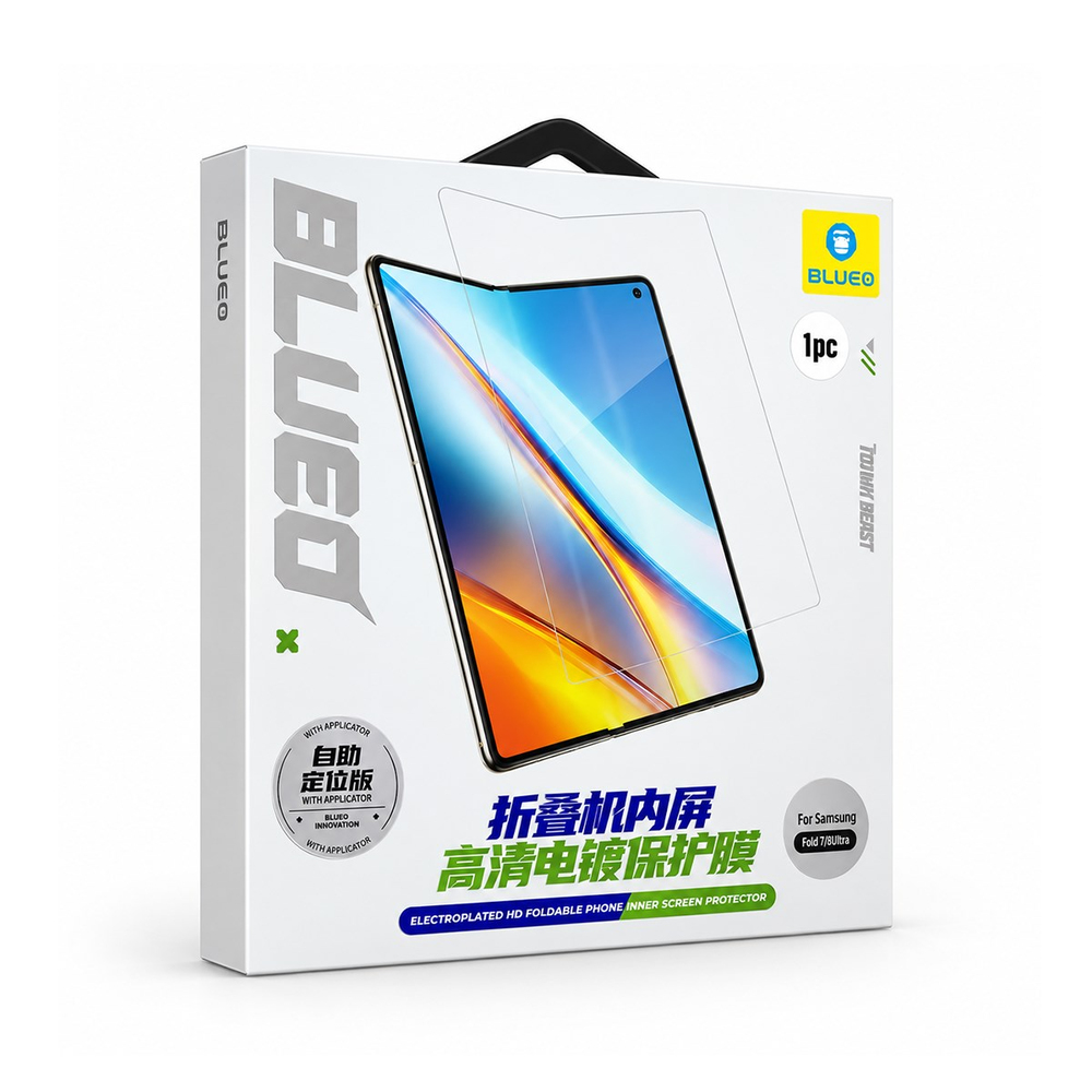 BLUEO Samsung Galaxy Z Fold 8 Ultra Uyumlu Hd Foldable Phone Inner Screen Protector
