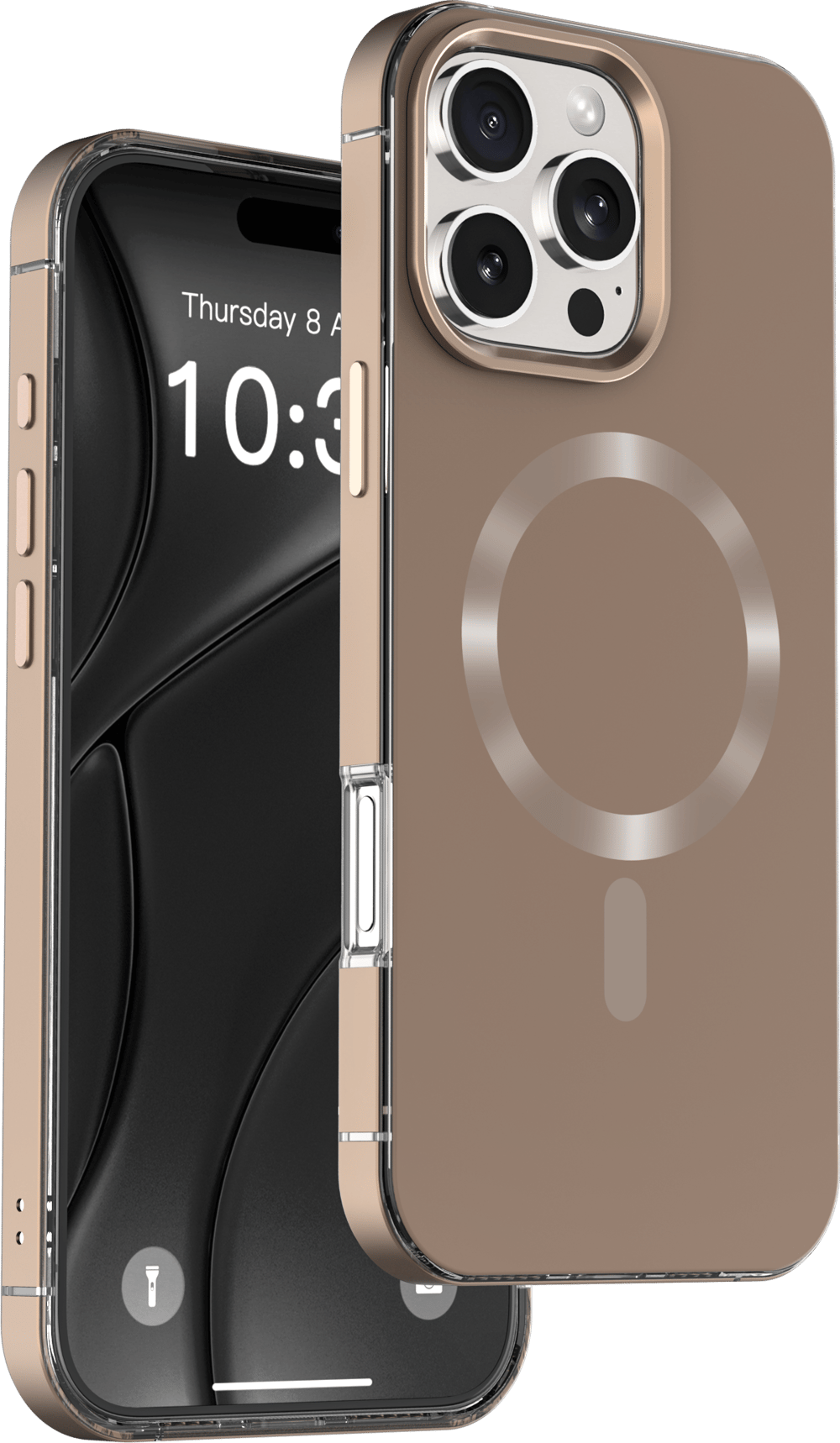 BRABUS iPhone 16 Pro Uyumlu MagSafe Özellikli Sert Most Silikon Telefon Kılıf