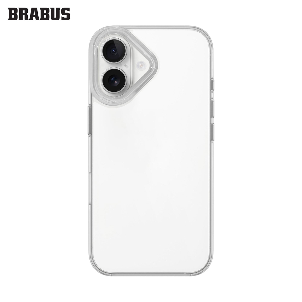 BRABUS Iphone 16 Sert Silikon Ultra İnce Desk Şeffaf Kılıf
