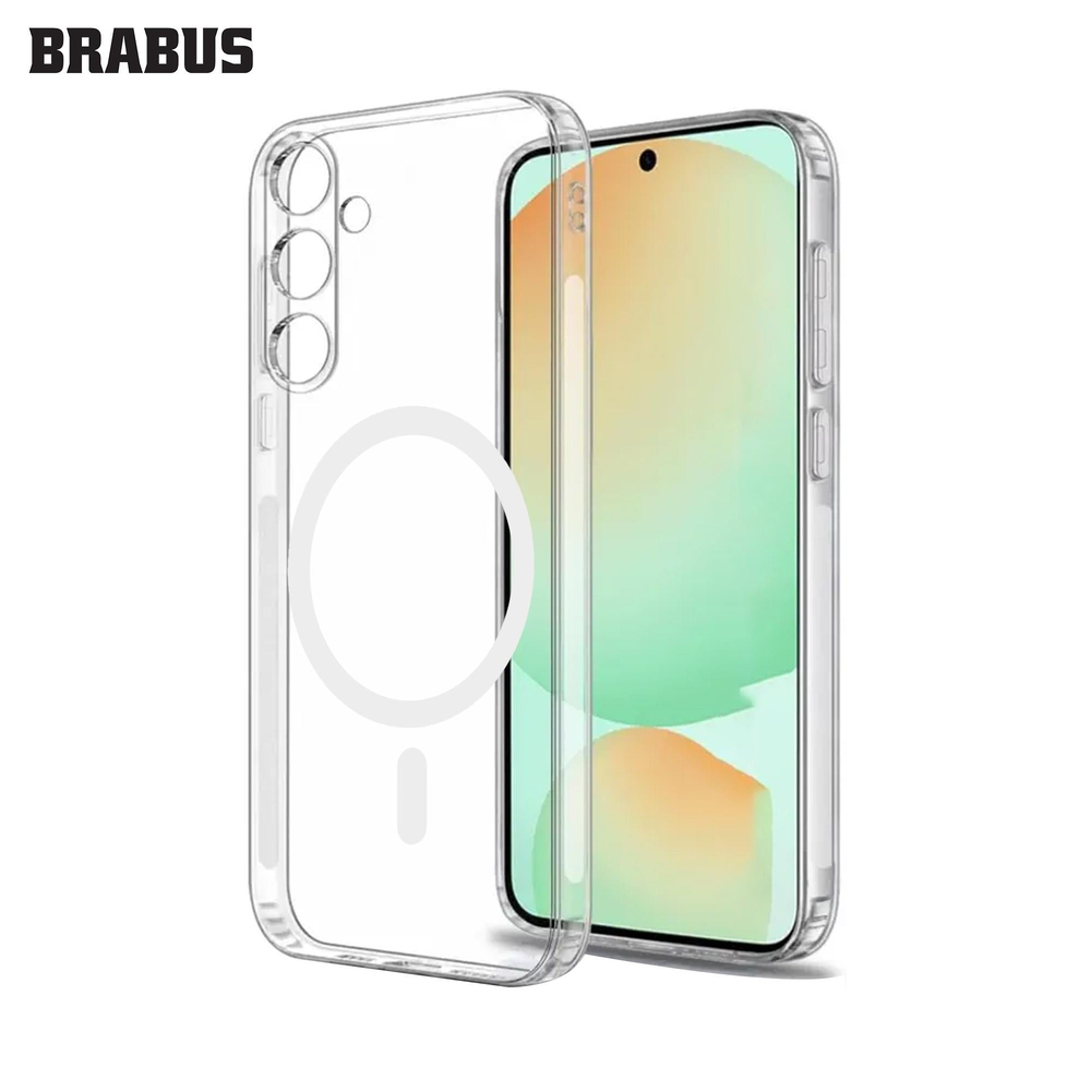 BRABUS Samsung S24 MagSafe Özellikli İnce Slim Yumuşak Fox Silikon Kılıf