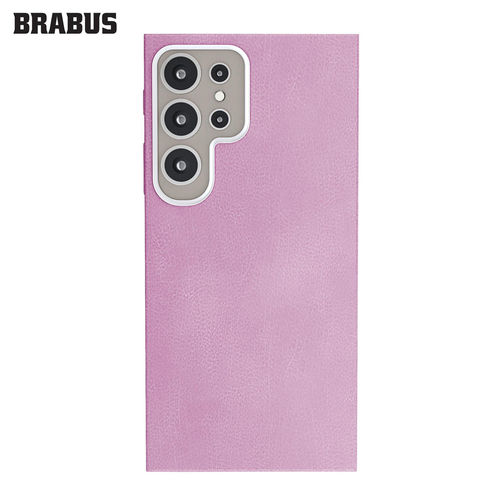 BRABUS Samsung S24 Ultra Gizli MagSafe Özellikli Deri Görünümlü Silikon Oregon Kılıf