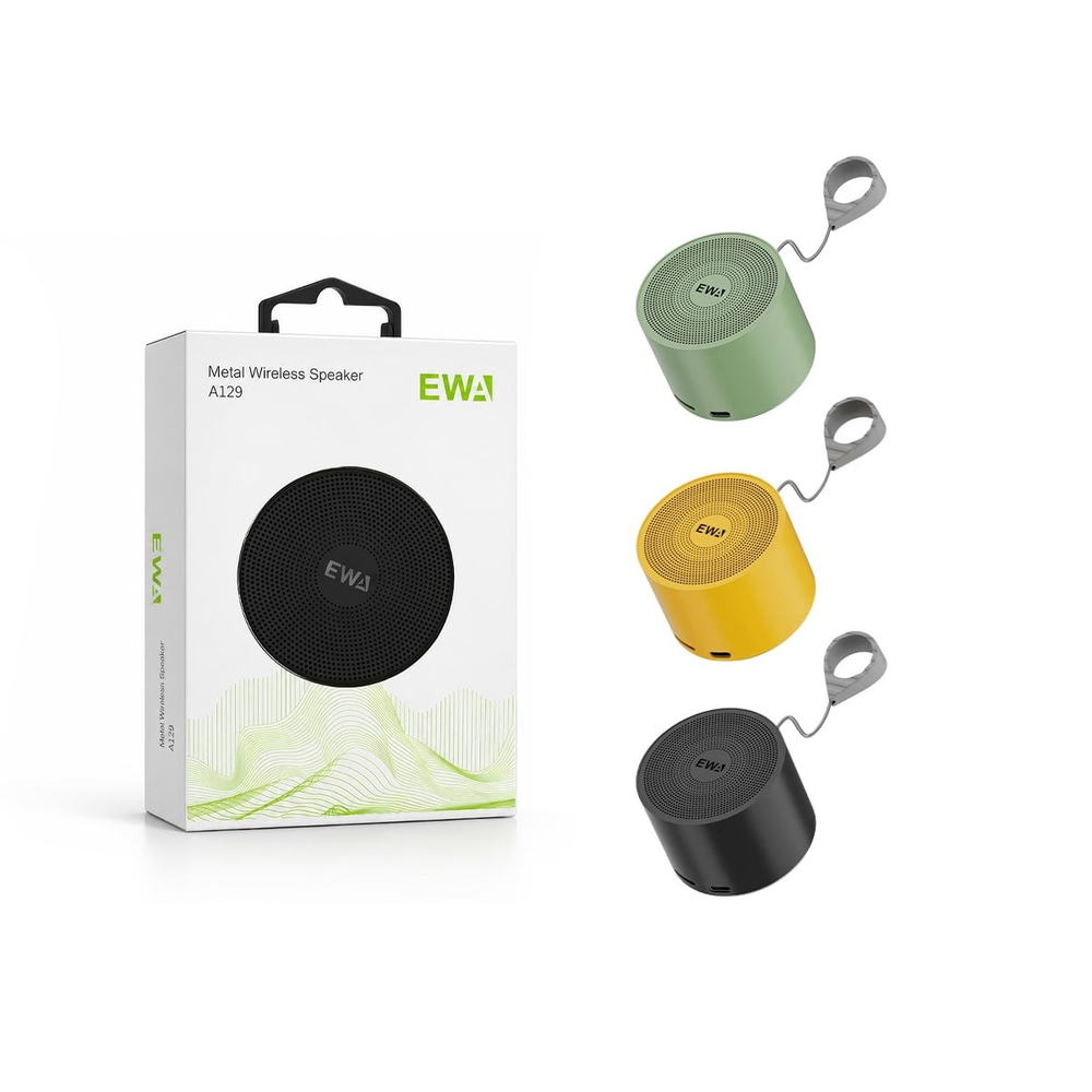 EWA EWA A129 Mini Bluetooth Hoparlör Metal Gövde Kablosuz Taşınabilir Speaker