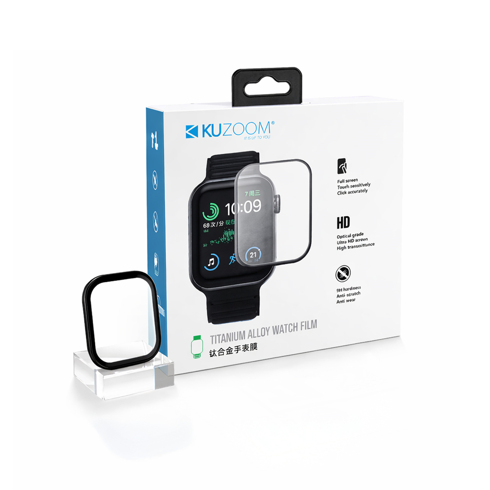 KUZOOM iP S10-42MM Titanium Alloy Watch Protective