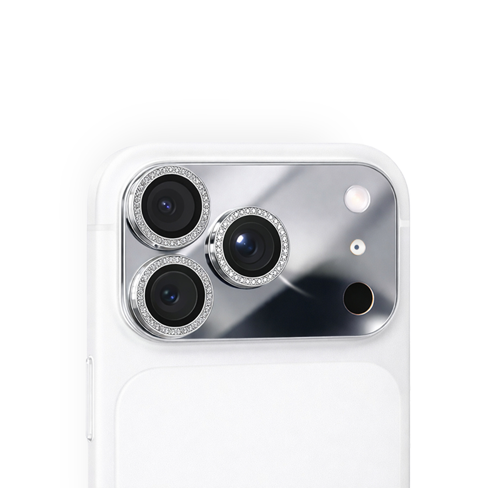 KUZOOM iPhone 17 Pro Uyumlu AR Kamera Beauty Mirror Kamera Lens Koruyucu