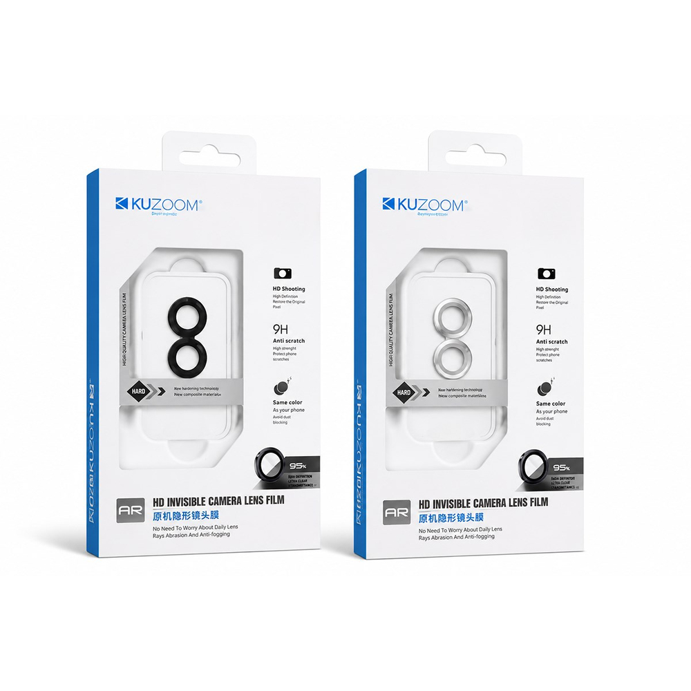 KUZOOM Samsung Fold8 Ultra Uyumlu AR HD İnvisible Kamera Lens Koruyucu