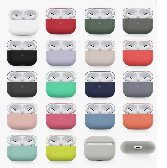 MOPAL Airpods Pro 2 Uyumlu Lansman Silikon Airpods Kulaklık Kılıfı
