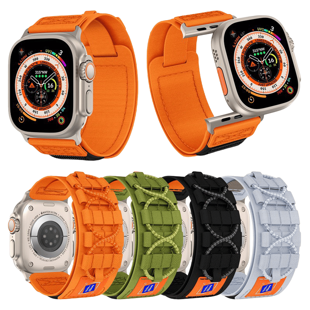 MOPAL Apple Watch Uyumlu 38-40-41 mm Şık Dayanıklı Nature Saat Kordonu