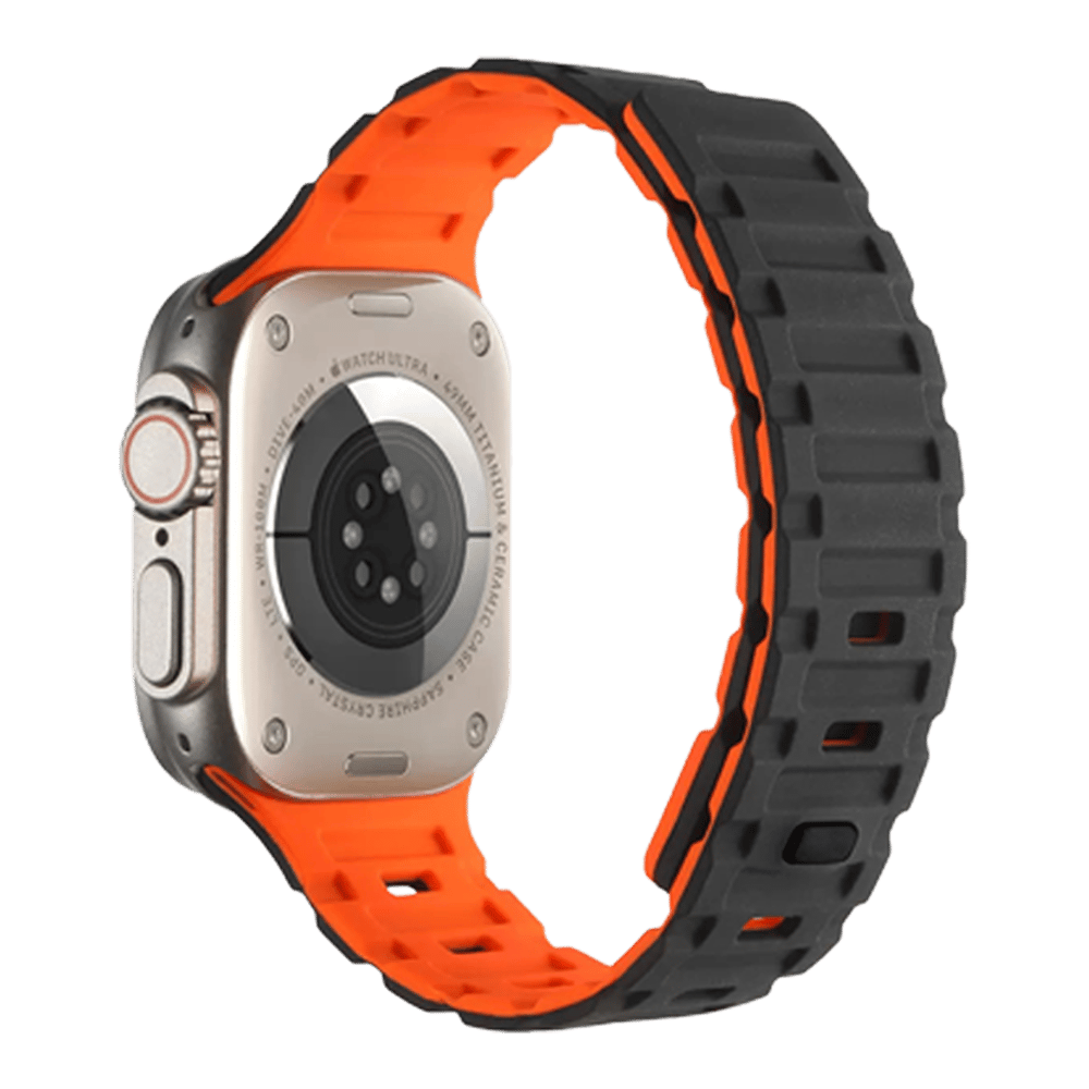 MOPAL Apple Watch Uyumlu 42 44 45 49 mm Şık Dayanıklı Desenli Terra Saat Kordonu