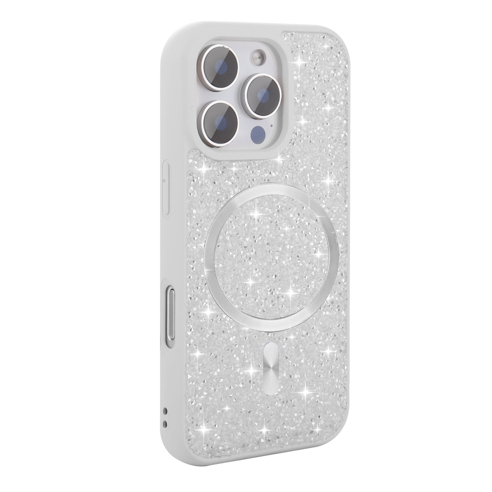 MOPAL iPhone 11 MagSafe Özellikli Taş Kabartmalı Lime Silikon Kılıf