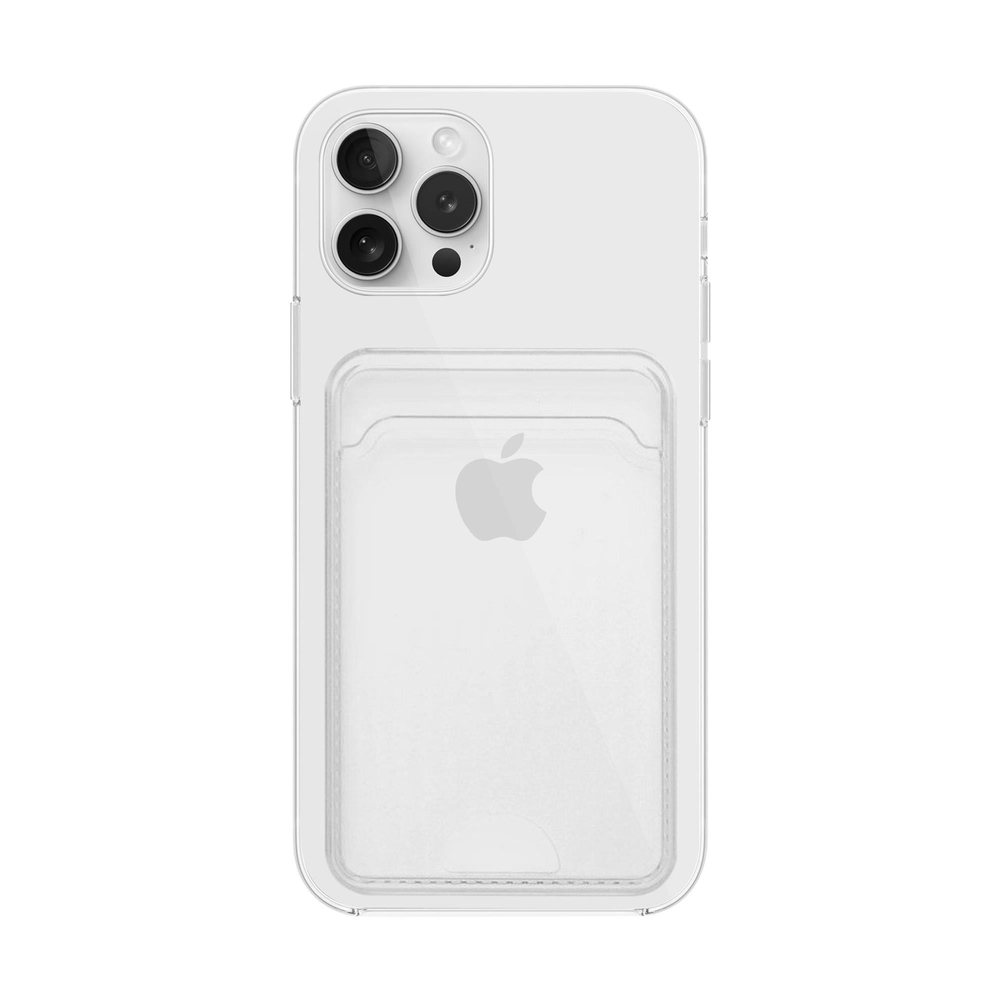 MOPAL iPhone 12 Pro Kartlık Detaylı Şeffaf Yuki Silikon Kılıf