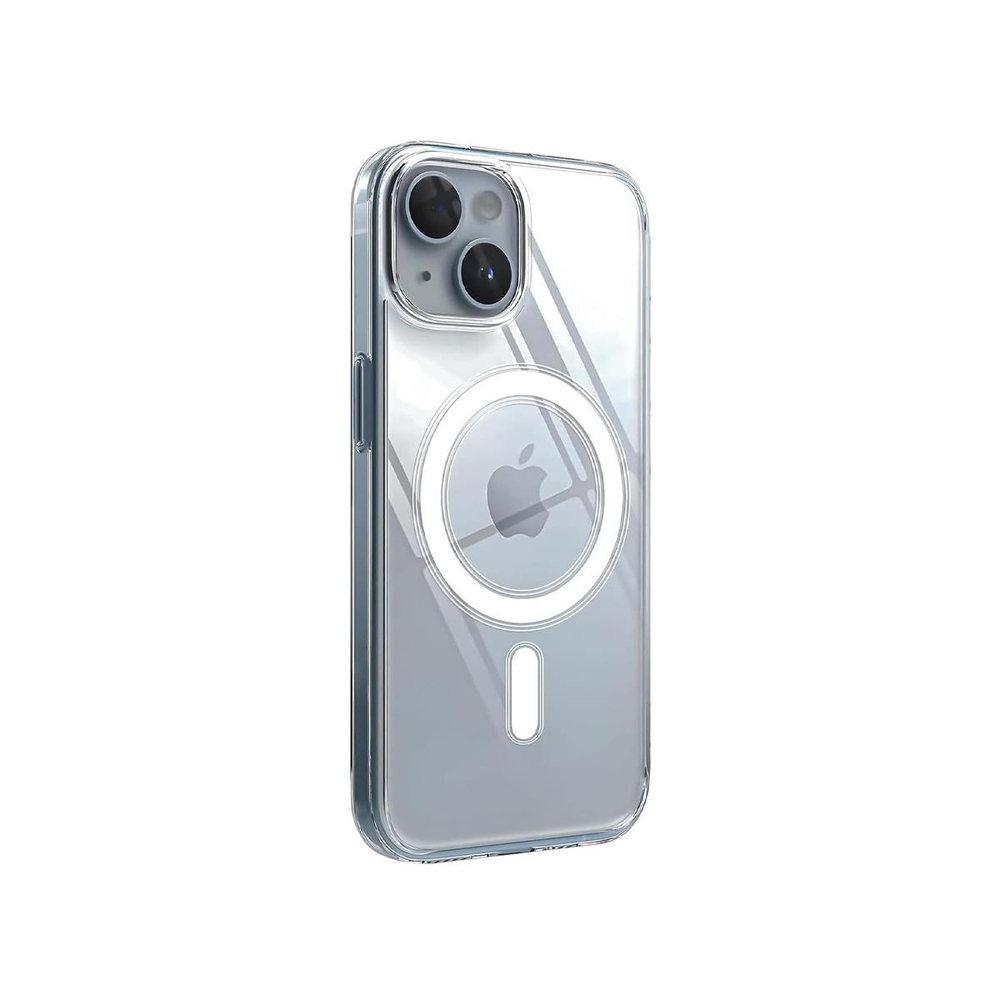 MOPAL iPhone 13 / 14 MagSafe Özellikli Şeffaf IQ Silikon Kılıf