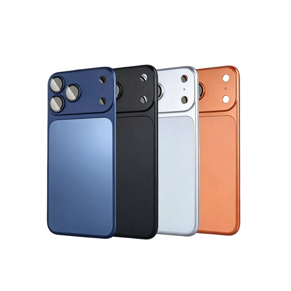 MOPAL iPhone 15 Pro Max Uyumlu MagSafe Özellikli Kamera Lens Koruyuculu 17 Pro Max Görünümü Sağlayan İnstant Telefon Kapağı