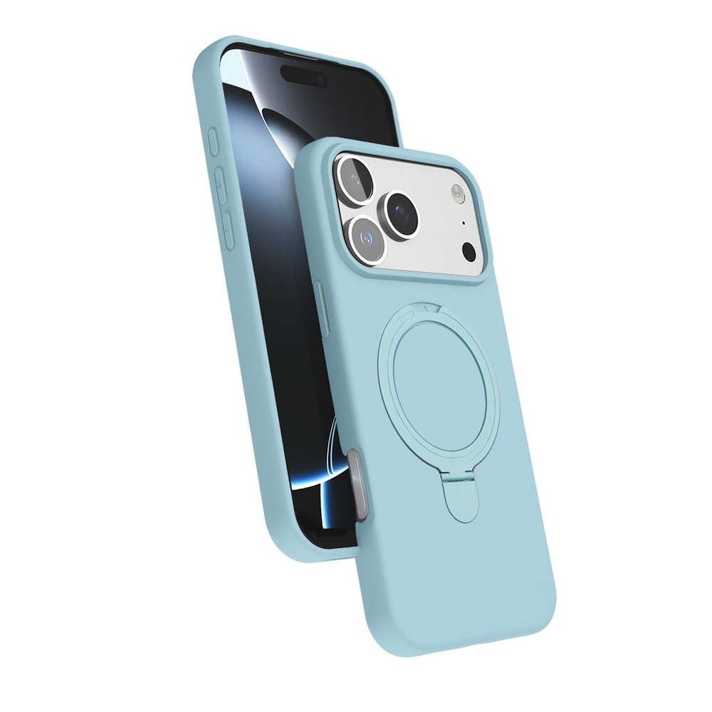 MOPAL iPhone 17 Pro Max Uyumlu MagSafe ve Stand Özellikli Plastik Revo Telefon Kılıfı