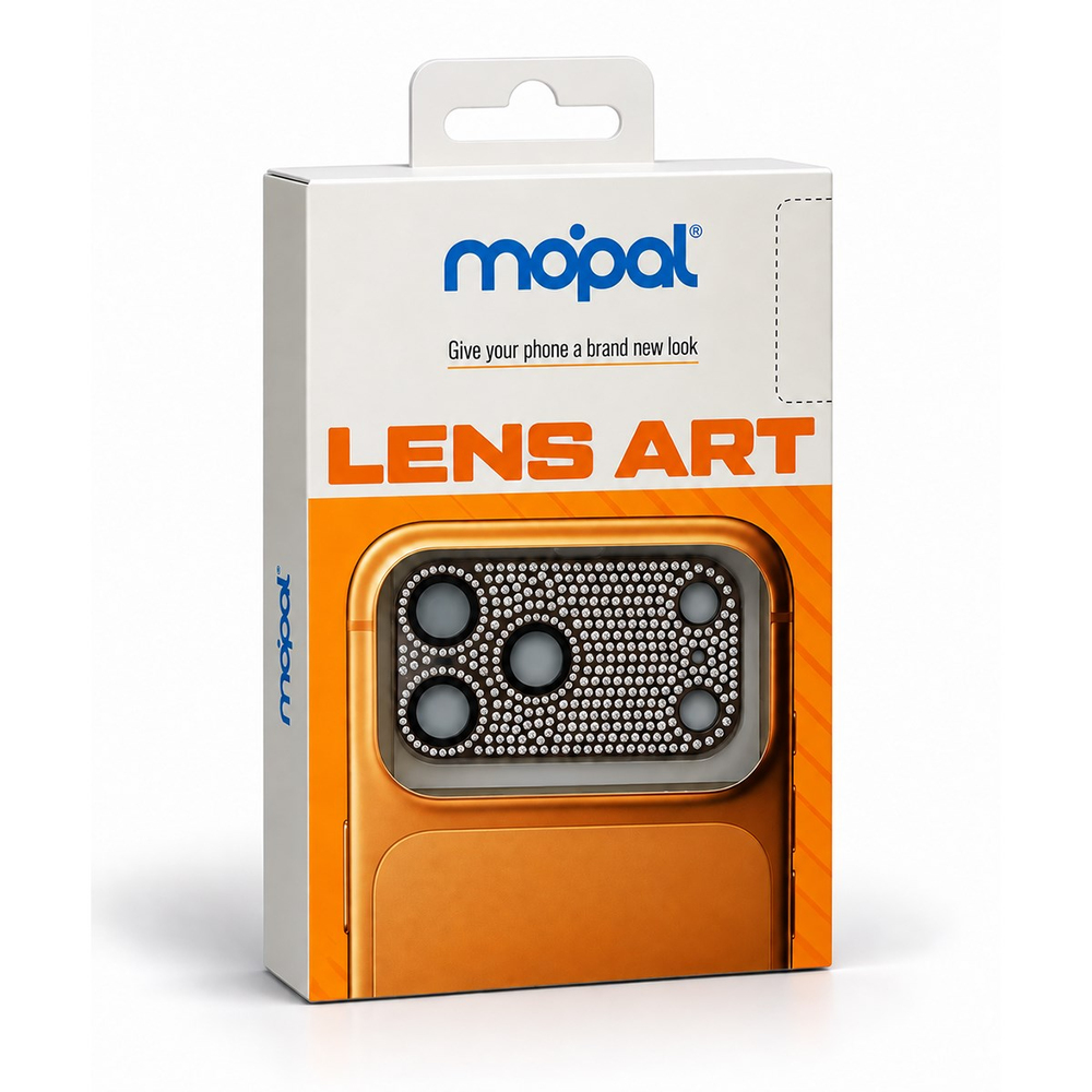 MOPAL iPhone 18 Pro Max Uyumlu Lens Art Diamond Kamera Koruma Lensi