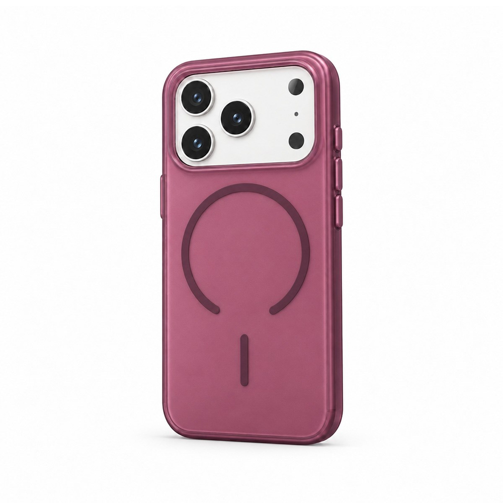 MOPAL iPhone 18 Pro Uyumlu MagSafe Özellikli Ultra Silim Metal Tuşlu Mond Kılıf