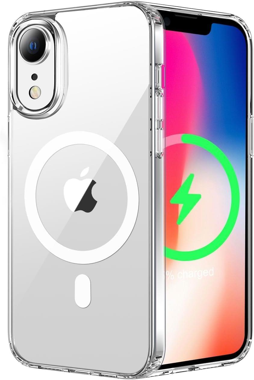 MOPAL iPhone XR MagSafe Özellikli Şeffaf IQ Silikon Kılıf