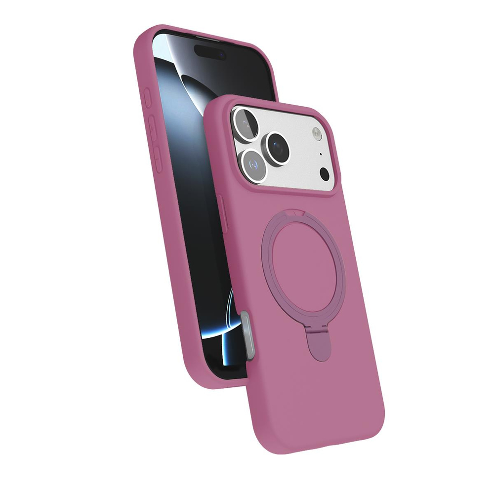 MOPAL Mi 17 Pro Uyumlu MagSafe ve Stand Özellikli Plastik Revo Telefon Kılıfı