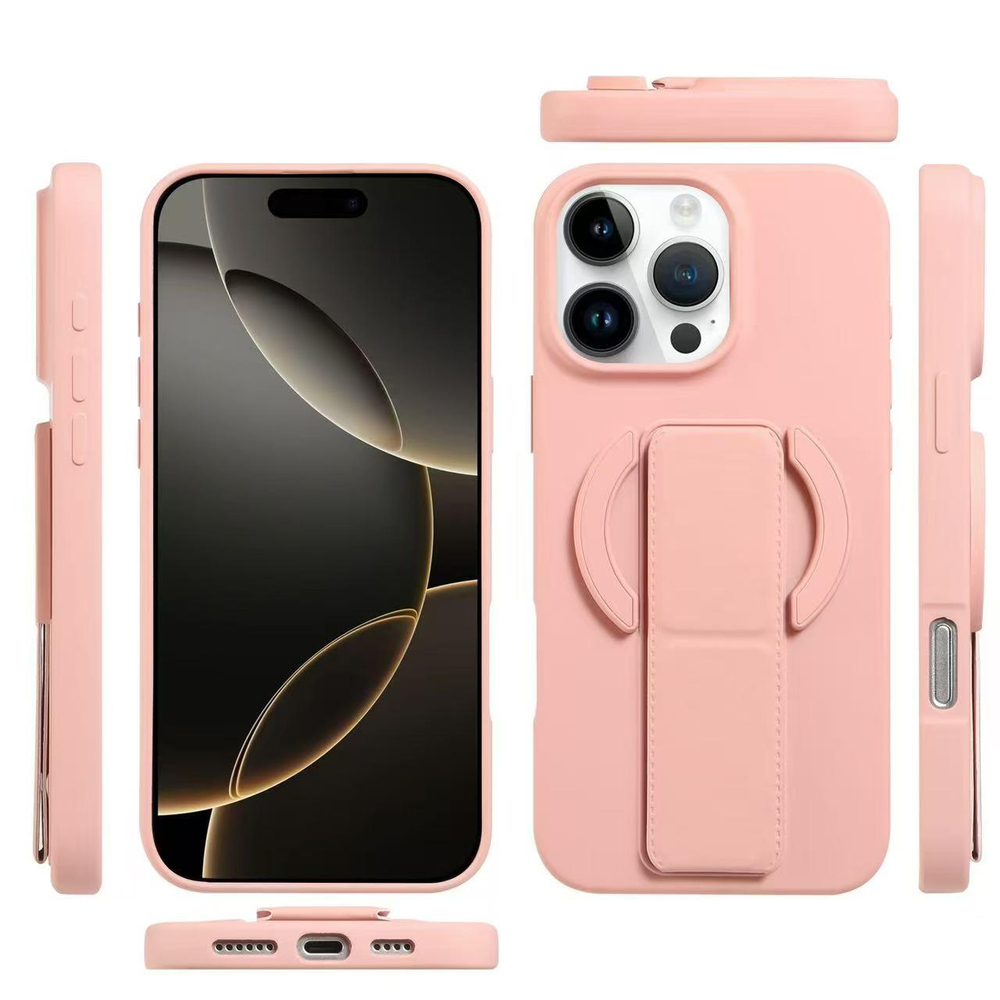 MOPAL Redmi Note 11 Pro Uyumlu MagSafe Özellikli Standlı Track Silikon Kılıf